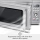thumbnail image 3 of Breville BMO650SIL1BUC1 el microondas de encimera de cierre suave Compact Wave, plateado, 3 of 5
