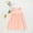 Pink, variant on Toddler Girls Sleeveless Dress Solid Color Smocked Vest Casual for 1-8 Years