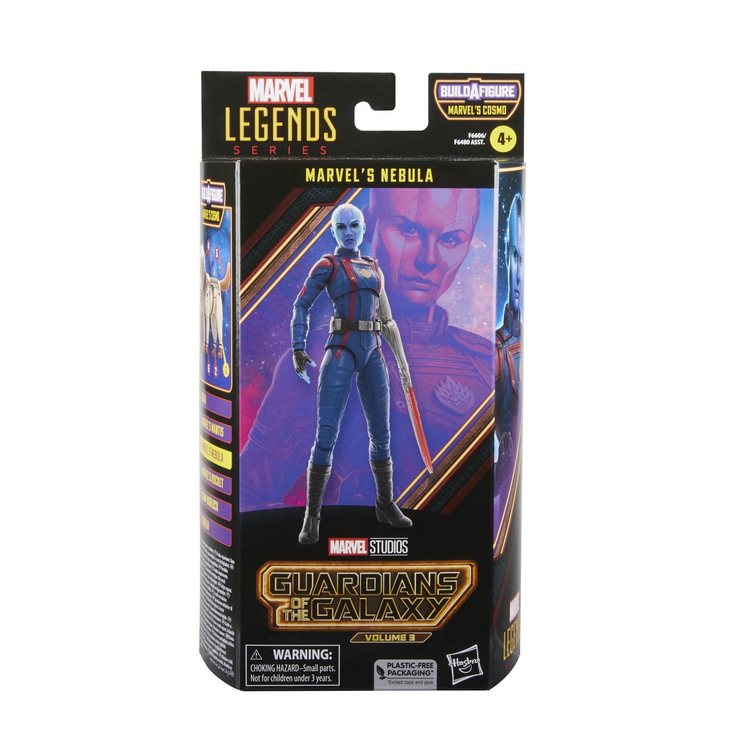 Marvel Legends Series Marvel’s Nebula, Guardians of the Galaxy Vol. 3 6-Inch Collectible Action Figures, Toys for Ages 4 and Up