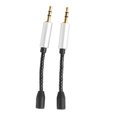 thumbnail image 2 of Pequeño Para Cable Adaptador MMCX A 2,5 Mm, Hembra A Macho, Sin Pérdidas, Estable, Plug And Play, Cable De Extensión De Adaptador De Auriculares OFC Core Para Auriculares, 2 of 7