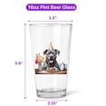 thumbnail image 5 of Happy Mother's Day Pitbull with Sweets and Flowers at a Picnic 16oz Pint Beer Glass Mug Terrier Dog Lover Beer Glasses Cup - 13005, 5 of 5