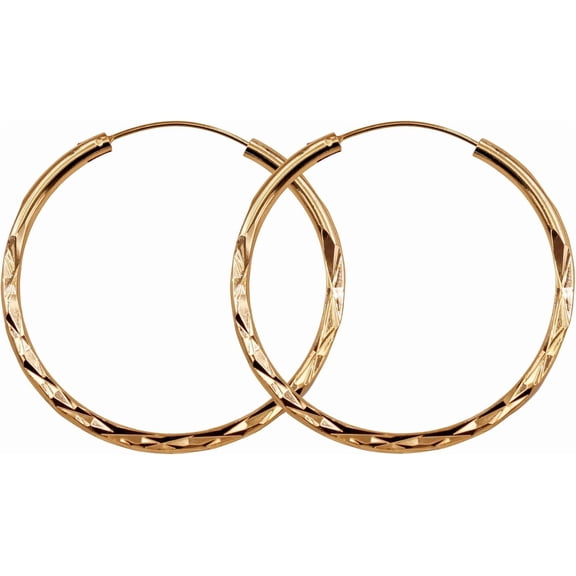 AIJIA 40mm Twisted Textured Gold Hoop Earrings Large Open Round Huggie Hoops For Women Daily Wear