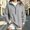 Gray, variant on White Sweatshirts for Women Fall Winter Pullover Mock Neck Half Zip Tops Long Sleeve Going Out Loose Fit Casual Sweatshirts for Women S-2XL