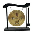 thumbnail image 4 of Adorno de gong Feng Shui Gong de latón para escritorio Campanas de viento de gong asiáticas para Estilo D, 4 of 9
