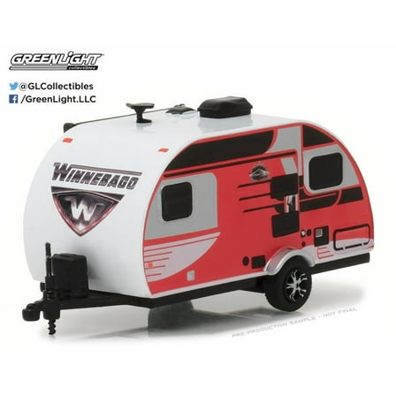 2016 Winnebago Winnie Drop 1710, Red - Greenlight 34030D - 1/64 Scale Diecast Model Toy Car