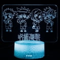 thumbnail image 1 of Lámpara decorativa de anime Jujutsus Kaisens, luz nocturna, ilusión 3D, 1 of 1