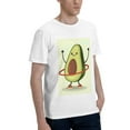 thumbnail image 2 of Bingfone Avocado1 Men'S Loose Fit Short-Sleeve Pocket T-Shirt, 2 of 7