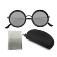 thumbnail image 2 of tasrioml Round Polarized Glasses with ND Filter Lenses 1-9 Gears Adjustable Tint Sunglasses UV Protection Men Beach Fishing Driving Cycling Glasses Eyewear, 2 of 8