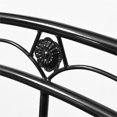 thumbnail image 4 of Hodedah Lit Grand Size en Métal Complet en Noir, 4 of 5