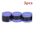 thumbnail image 1 of 3pcs Tennis Grip Anti-Slip Badminton Overgrips,Tennis Racket Overgrips Purple, 1 of 6
