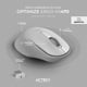 thumbnail image 2 of Mouse Inalámbrico Acteck AC-934152 OPTIMIZE ERGO 1600dpi Blanco, 2 of 5