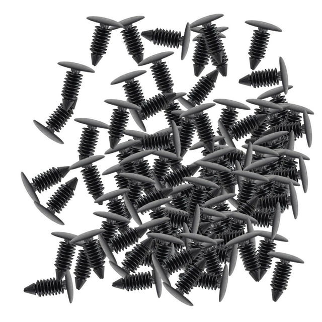 Colaxi 100 Pieces Car Clips Retainers 6030441 Push Pins Rivets Replace Parts Fasteners Automotive Accessories 1605396