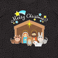 thumbnail image 4 of Inktastic Merry Christmas Cute Nativity Scene Women's Plus Size T-Shirt, 4 of 5