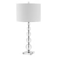 thumbnail image 6 of SAFAVIEH Liam 29 in. Table Lamps with USB Port, Clear/Chrome, Set of 2, 6 of 11