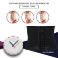 thumbnail image 4 of Postpartum 3 Size Postpartum Women Belly Belt Elastic Maternity Support Postpartum Waist Wrap 03#, 4 of 7