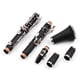 thumbnail image 2 of Clarinete LADE Clarinete ABS 17 Bb Plana Soprano Binocular Clarinete con Trapo de Limpieza Guantes 10 Cañas Destornillador Reed Caja del Instrumento de Viento de Madera Tomshoo Clarinete, 2 of 6