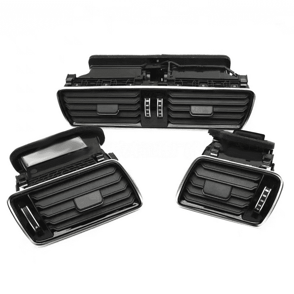 Air Conditioning Outlet A/C Dashboard Air Vent For VW Passat B6 CC B7, Dashboard Climate Control Air Vent Bezel Pane, Replaces# 3AD819728 3AD819701 3AD819702-Left