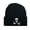 Black, variant on Eosunjian Winter Beanie Hat Men Women Knit Skull Embroidered Warm Beanie Thick Stretchy Unisex Beanie Hat for Daily Wear Outdoor Sports White