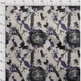 thumbnail image 4 of oneOone Rayon Teal Blue Fabric Abstract Texture Sewing Craft Projects Fabric Prints By Yard 56 Inch Wide, 4 of 4