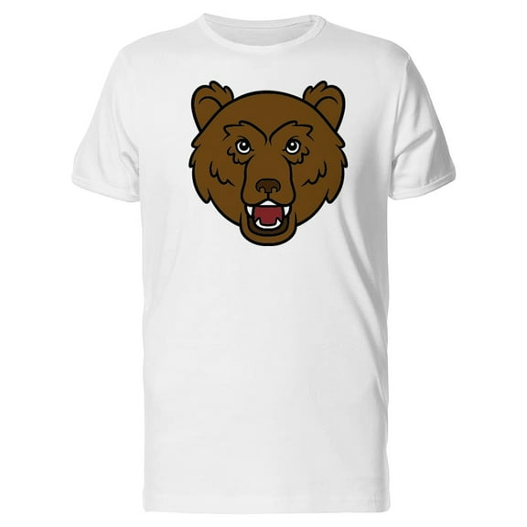 Cartoon Bear T-Shirt Men -Image by Shutterstock, Male 4X-Large