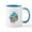 White/Blue Inside, variant on CafePress - Furby Disco Ball - 11 oz Ceramic Mug - Novelty Coffee Tea Cup