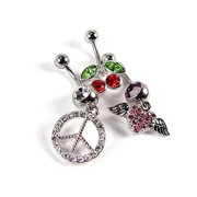 14g Novelty Belly Body Jewelry Assortmen