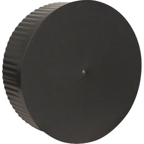 UNITED STATES HDW BM0152 7" Crimp Tee Cap, Black