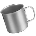 thumbnail image 4 of Camping Cup Stainless Steel Cup Metal Cup Foldable Handle Water Cup for Hiking Camping, 4 of 8