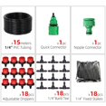 thumbnail image 1 of 5-100m Garden 4/7mm Watering PVC Hose Micro Irrigation 1/4'' Tub Greenhouse Pant Flower Sprikler With Water Tap Conector He Qiyong unisex, 1 of 2