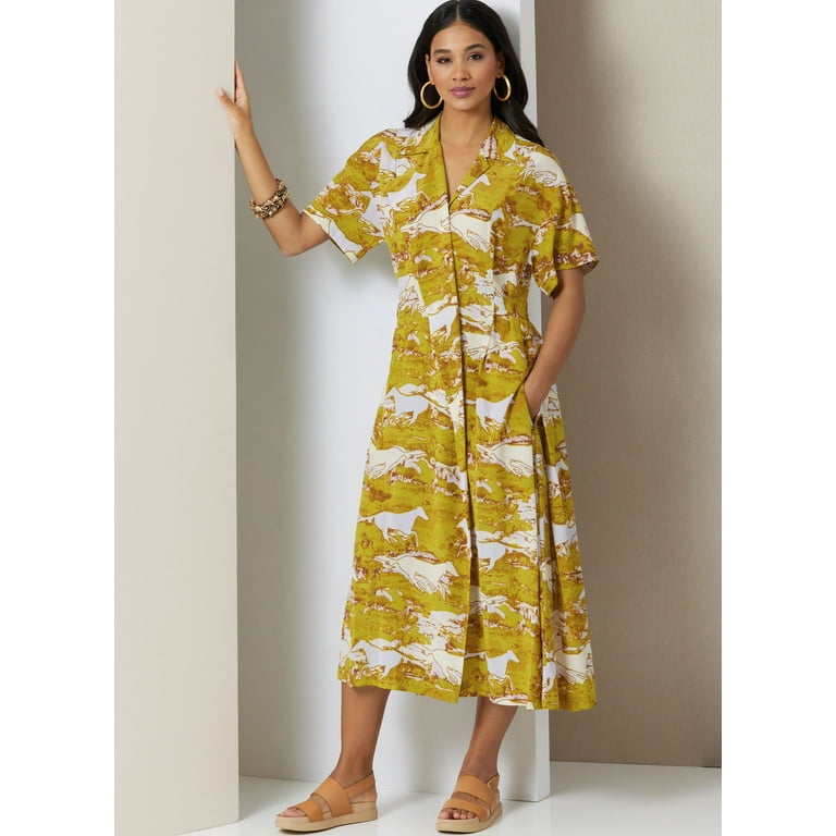 Vogue Sewing Pattern 2024 - Misses' Dress by Rachel Comey, Size: H5 (6-8-10-12-14) - Walmart.com Vogue Sewing Pattern 2024 - Misses' Dress by Rachel Comey, Size: H5 (6-8-10-12-14) - Walmart.com