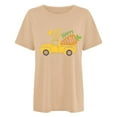 thumbnail image 4 of Patlollav Womens Tshirts Under $10, Womens Loose Tops Fashion Crewneck Easter Printed Casual Short Sleeve T-Shirt, 4 of 6