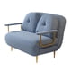 thumbnail image 2 of Sofá cama plegable,Sofá Cama Plegable Sofá Plegable Ergonómico,Cama de invitados plegable multifuncional que ahorra espacio,Apartamento con sofá cama plegable multiusos,Salón interior Azul, 2 of 10