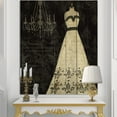 thumbnail image 2 of Designart 'French Fashion Couture II' Fashion Print on Natural Pine Wood, 2 of 3