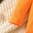 thumbnail image 5 of TBWNWG Stylish Girls Outfits - Toddler Girls Halloween Long Sleeve Pumpkin Cartoon Embroider Tops and Pants Set,Size 12-18 Months, 5 of 7