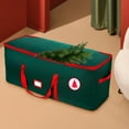 thumbnail image 4 of Christmas Tree Storage Bag, Extra Large Artificial Tree Storage Container, Tree Holder Bag, Wear-Resistant 600D Oxford Fabric, Lightweight, Reinforced Thick Handles, Card Slot 48x19x15 inch, 4 of 8