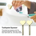 thumbnail image 4 of ZOUSSIQI Toothpaste Squeezer - Stainless Steels Metal Tube Squeezer | 2PCs Salon Toothpaste Tube Squeezers | Toothpaste Tube Key | Tube Squeezer Key | Toothpaste Roller Tube Wringer for CA919-58572, 4 of 7