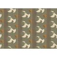 thumbnail image 1 of Ahgly Company Machine Washable Indoor Rectangle Transitional Brown Bear Brown Area Rugs, 6' x 9', 1 of 7