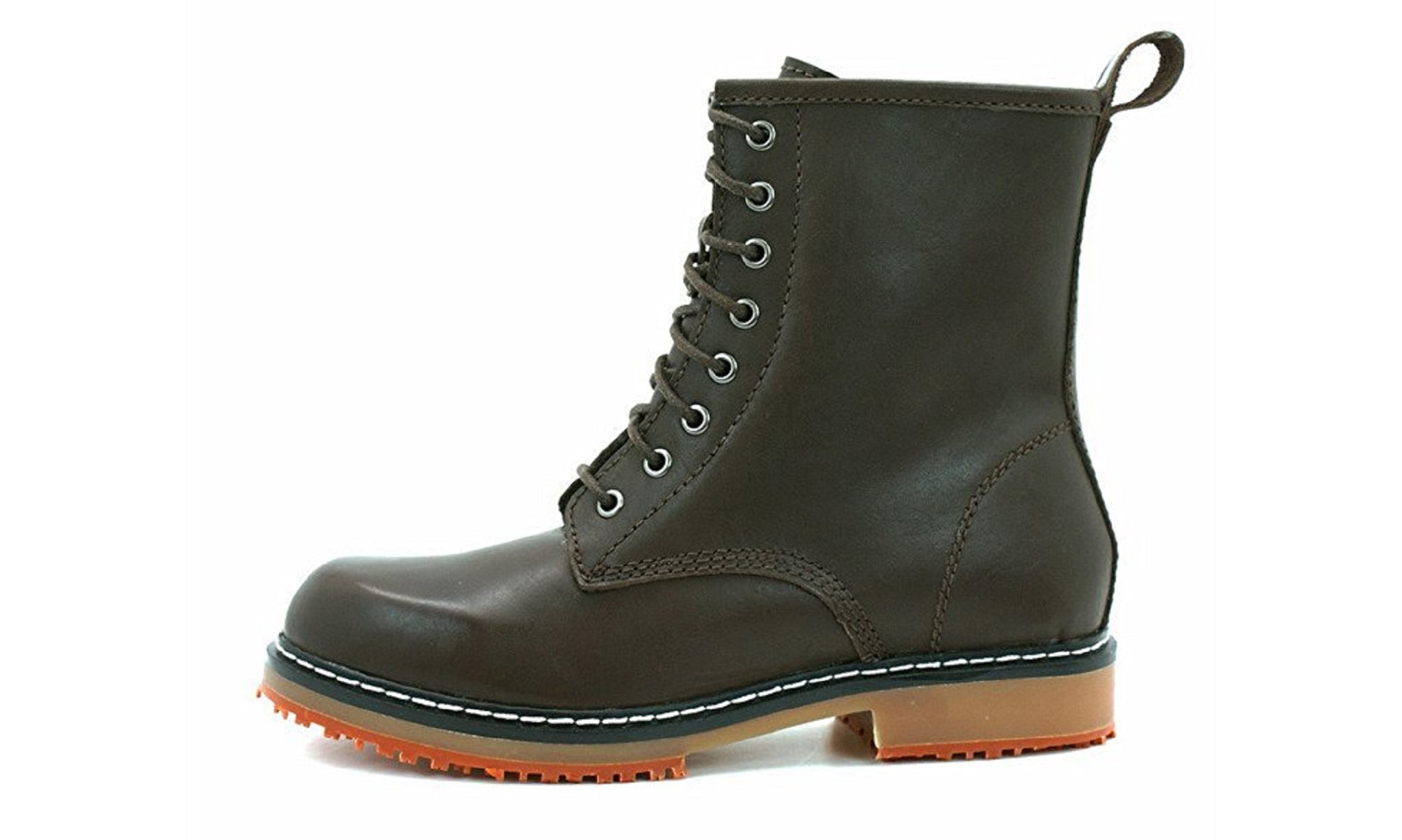 Own Shoe OwnShoe Women's Slip and Oil Resistant Trendy Leather Work