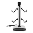 thumbnail image 2 of RGB Game Controller Headset Holder Type C 2xUSB Ports Desk Headset Stand for Home Studio, 2 of 7