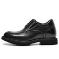 thumbnail image 3 of CMR CHAMARIPA Men's Elevator Dress Shoes - Black Leather Business Derby Shoes 8CM / 3.15 Inches, 3 of 10