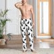 thumbnail image 2 of Balery Black Rabbit Pantalones de pijama para hombre, pijama ultraligero, pantalón de descanso-Large, 2 of 6