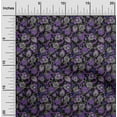 thumbnail image 2 of oneOone Cotton Flex Violet Fabric Floral Sewing Material Print Fabric By The Yard 40 Inch Wide, 2 of 5