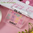 thumbnail image 5 of Easter Decorations, Funny Easter Bunny Decor, Acrylic Plaque Peeps Decor, Peeps Decorations Easter Bathroom Decor, Easter Decorations for Table, Easter Gift, Oh for Peeps, 5 of 6