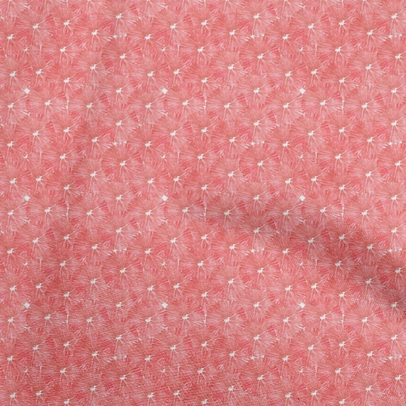 oneOone Cotton Flex Red Fabric Watercolor Sewing Fabric By The Yard Printed Diy Clothing Sewing Supplies 40 Inch Wide