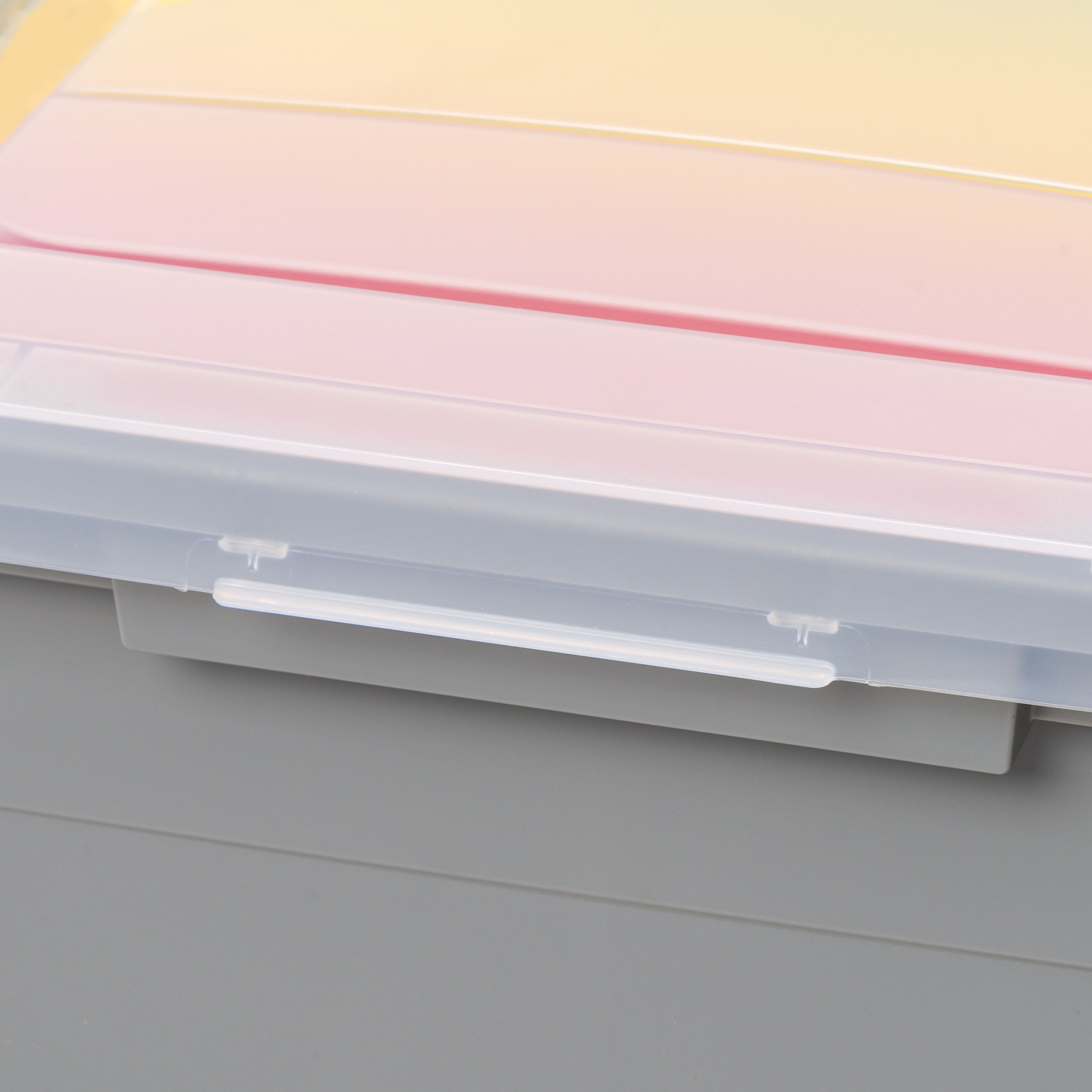 IRIS USA, Plastic Storage Bins/File Boxes, Legal/Letter Size 18" L x 14.18 W x 10.87 H Gray Single