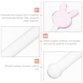 thumbnail image 3 of KONTONTY 5Pcs Glass Stirring Rods For Beverages And Cocktails Rabbit Design, 3 of 8