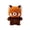Red panda, variant on Cute Animal Plush Toy, 16cm Soft Stuffed Animal Keychain/Buddy for Kids, Desk Decor & Gifts