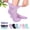 Multicolor-2, variant on Diabetic Socks for Women, AMITOFO Bamboo Viscose Ankle Socks with Non-Binding Loose Top, Seamless Toe Design Breathable Moisture-Wicking Fabric, 6 Pairs Multicolor