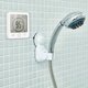 thumbnail image 2 of Reloj de baño, alarma digital LCD con reloj de ducha táctil resistente al agua, cuenta regresiva de temperatura y humedad, 3 métodos de montaje, mandril de batería (blanco) esquí esquí Gafas de esquí, 2 of 5