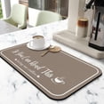 thumbnail image 3 of Coffee Bar Mat for Countertops 19inx12in,Absorbent Hide Stain Anti-Slip Cafe Bar Accessories Fit Under Coffee Machine Mat,dish drying mats for kitchen, 3 of 8